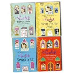 Simon and Schuster Harriet Whitehorn Violet Series 4 Books Collection Set