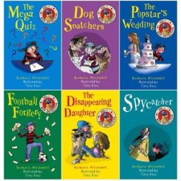 Andersen Press No.1 Boy Detective Series 6 Books Collection Set by Barbara Mitchelhill