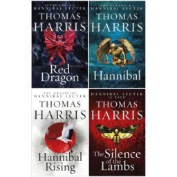 Arrow Hannibal Lecter Series 4 Book Set by Thomas Harris – Red Dragon to Hannibal Rising Collection