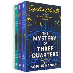 HARPERCOLLINS Agatha Christie Hercule Poirot Mysteries – 3 Book Collection Set Modern Poirot Detective Novels - The Monogram Murders, Closed Casket, Mystery of Th