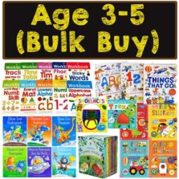 B4P (Age 3-5 Book Bundle Bulk Buy) Pop-Up,Great Christmas Deal Contains Childrens Books Collection Set