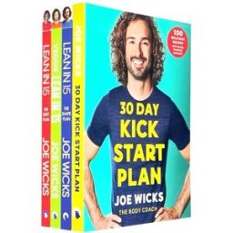 PC Joe Wicks Collection 4 Books Set (30 Day Kick Start Plan, The Shape Plan, Veggie Lean in 15, The Shift Plan)