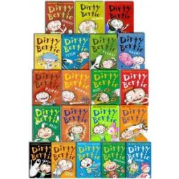 Little Tiger Press Dirty Bertie Series Collection David Roberts 20 Books Set (Series 1 and 2)