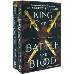 Bloom Books ltd Adrian X Isolde Series Collection 2 Books Set By Scarlett St Clair (King of Battle and Blood, Queen of Myth and Monsters)