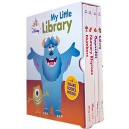 Disney My Little Library 4 Book Box Set – Nursery Rhymes, Numbers, Colours & Opposites for Toddlers
