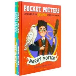 Bloomsbury UK Ltd Harry Potter: Pocket Potters by J.K. Rowling Illustrated 3 Books Collection Set (Harry Potter, Ron Weasley and Hermione Granger)