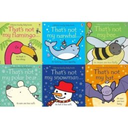 Usborne Touchy-feely That's Not My Series 6 Books Collection Set( That's not my flamingo, That's Not My Narwhal, That's Not My Bee, That's Not My Polar Bear,