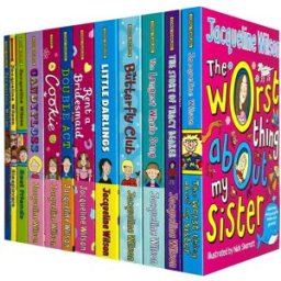 Corgi Yearling Jacqueline Wilson 12 Books Collection Set (Double Act, Candyfloss, Rent a Bridesmaid, Cookie, Little Darlings, Best Friends & MORE)