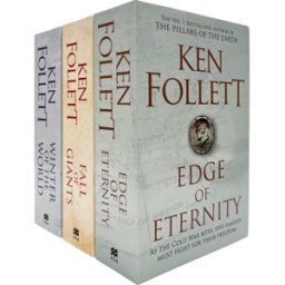 Pan Macmillan Ken Follett Century Trilogy – 3 Book Collection Set Fall of Giants, Winter of the World & Edge of Eternity Historical Fiction Series