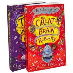 Usborne The Train to Impossible Places Collection – 2 Book Set by P. G. Bell