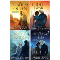 Penguin Danielle Jensen The Bridge Kingdom Series Collection 4 Books Set (Bridge Kingdom, Traitor Queen, Inadequate Heir, Endless War)