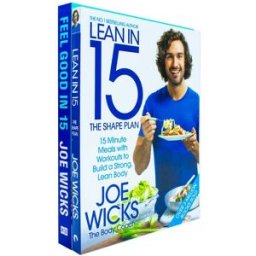 Bluebird/HQ ltd Lean in 15 The Shape Plan (Hardcover) & Feel Good In 15 By Joe Wicks 2 Books Set