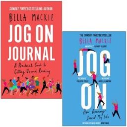 HARPERCOLLINS Bella Mackie Collection 2 Books Set (Jog on Journal, Jog On How Running Saved My Life)