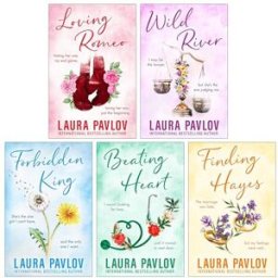 HarperCollins Publishers Magnolia Falls Series 5 Book Set by Laura Pavlov – Bestselling Small Town Romance Collection (Loving Romeo, Wild River & More)
