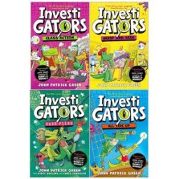 Macmillan Children's Books Ltd InvestiGators Series by John Patrick Green Books 6-9 4 Books Set (All Tide Up, Heist and Seek, Class Action, [HB] Case Files)