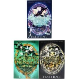 Hot Key Books City of Nightmares Series 3 Books Collection Set by Holly Race (Midnights Twins, A Gathering Midnight & A Midnight Dark & Golden)
