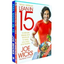 Bluebird/HQ ltd Lean in 15 The Shift Plan & Feel Good In 15 By Joe Wicks 2 Books Collection Set