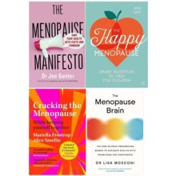 Bluebird/Allen & Unwin/Watkins Publishing/Piatkus Menopause Manifesto, Cracking the Menopause, The Menopause Brain and The Happy Menopause 4 Books Collection Set
