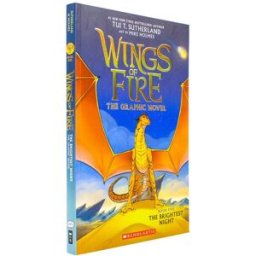 Scholastic The Brightest Night (Wings of Fire Graphic Novel 5 ) by Tui T. Sutherland