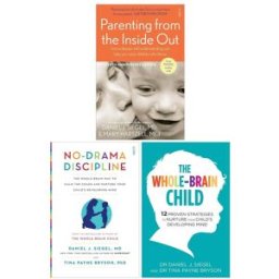 Scribe UK Dr Daniel Siegel Collection 3 Books Set (Parenting from the Inside Out, The Whole Brain Child, No-Drama Discipline)