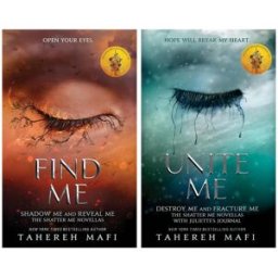 Electric Monkey Shatter Me Series 2 Books Collection Set By Tahereh Mafi (Find Me, Unite Me)