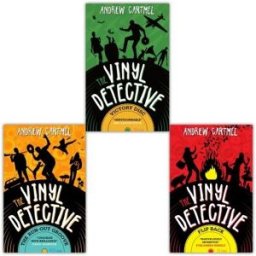 Titan Andrew Cartmels The Vinyl Detective 3 Books Set Flip Back The Runout Groove Victory Disc