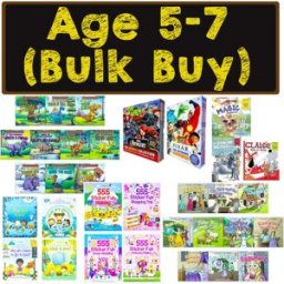 B4P (Age 5-7 Book Bundle Bulk Buy) Pixar, Marvel The Avengers, Fairy Dinosaur Tale, Sticker Activity, Christmas Books (47 Childrens Books Collection Set)