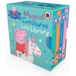 Ladybird Peppa's Magical Creatures Little Library 4 Story Books Collection Box Set mermaids, unicorns, narwhals, dragons