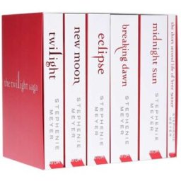 Atom Stephenie Meyer Twilight Saga Collection 6 Books Set (White Cover)