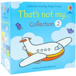 Usborne Touchy-Feely Books That's Not my... Collection 2: 5 Books Set (Truck, Plane, Monster, Dragon, Bus)