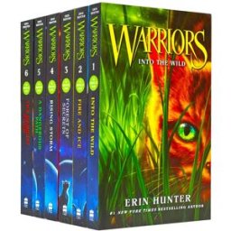 HARPERCOLLINS Warrior Cats Series 1 The Prophecies Begin - 6 Books Collection Set By Erin Hunter NEW COVER