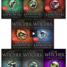Gollancz Andrzej Sapkowski Witcher Series Collection 8 Books Box Set Season of Storms Inc The Last Wish - Netflix