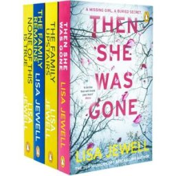 Penguin Lisa Jewell Collection 4 Books Set (The Family Upstairs, The Family Remains, Then She Was Gone, None Of This Is True)