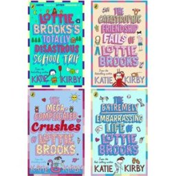 Puffin Lottie Brooks Series 4 Books Collection Set by Katie Kirby (The Extremely Embarrassing Life of Lottie Brooks, The Catastrophic Friendship Fails of Lot