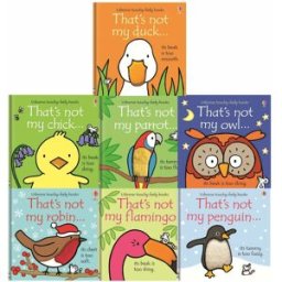 Usborne Publishing Ltd Usborne That’s Not My Birds 7 Books Collection Set – Duck, Chick, Parrot, Owl, Robin, Flamingo & Penguin Touchy-Feely Baby Board Books by Fiona Watt