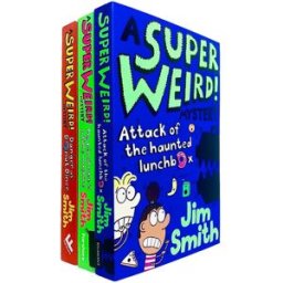 Farshore Jim Smith Super Weird Mystery Collection 3 Books Set (Attack of the Haunted Lunchbox, Danger at Donut Diner, My Pencil Case is a Time Machine)