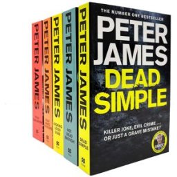 MACMILLAN Roy Grace Series Books 1-5 Collection Set by Peter James (Dead Simple, Looking Good Dead, Not Dead Enough, Dead Man's Footsteps, Dead Tomorrow)