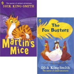 Puffin Dick King-Smith 2 Book Set – The Fox Busters & Martin’s Mice Classic Children’s Stories