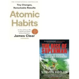 Quercus Publishing/Cornerstone The Rise of Superman, Atomic Habits James Clear 2 Books Collection Set