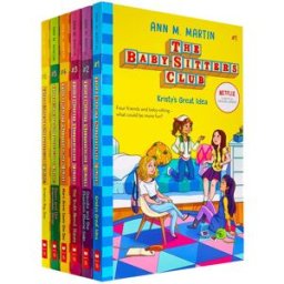 Scholastic The Baby-Sitters Club 6 Books Set Collection by Ann M. Martin NOW A MAJOR NETFLIX SERIES!