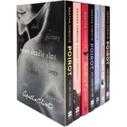 HARPERCOLLINS Agatha Christie Seven Deadly Sins Collection 7 Books Box Set (ABC Murders, Murder is Announced, Evil Under the Sun, Sparkling Cyanide & MORE)