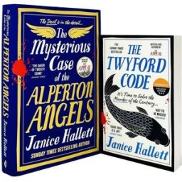 Viper The Twyford Code and The Mysterious Case of the Alperton Angels By Janice Hallett 2 Books Set