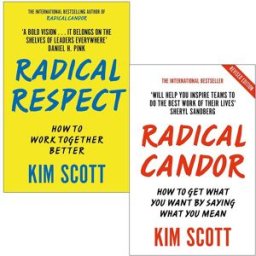 MACMILLAN Kim Scott Collection 2 Books Set Radical Respect & Radical Candor – Leadership, Communication & Workplace Culture Guides
