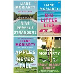 Puffin Liane Moriarty Collection 4 Books Set (Nine Perfect Strangers, Apples Never Fall, Big Little Lies, Truly Madly Guilty)