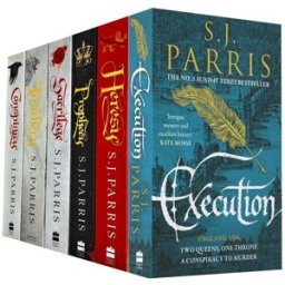 HARPERCOLLINS S J Parris Giordano Bruno Series 6 Books Collection Set Pack - Heresy Treachery Prophecy Sacrilege, Execution