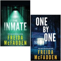 Poisoned Pen Press Freida McFadden 2 Books Collection Set (One By One, The Inmate)