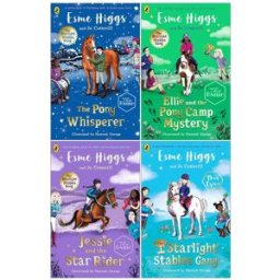 Puffin The Starlight Stables Gang Series 4 Books Collection Set By Esme Higgs & Jo Cotterill (Starlight Stables Gang, Jessie and the Star Rider, Ellie and th