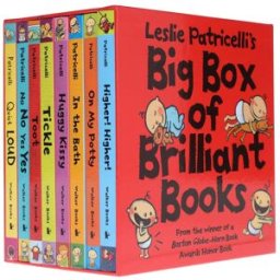Walker Books ltd Leslie Patricelli Big Box of Brilliant Books – 8 Board Books Set