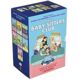 Scholastic The Baby-Sitters Club Graphic Novels 7 Books Box Set Collection by Ann M. Martin