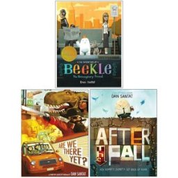Andersen Press Dan Santat 3 Book Set – Beekle, Are We There Yet? & After the Fall Picture Book Collection